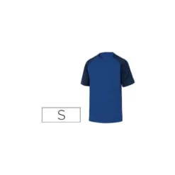 Camiseta manga corta Deltaplus de color azul talla S