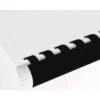 Canutillo plastico Marca Q-connect Redondo 22 MM Negro
