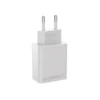 CARGADOR DE PARED USB-A Y USB-C Q-CONNECT 20 W BLANCO