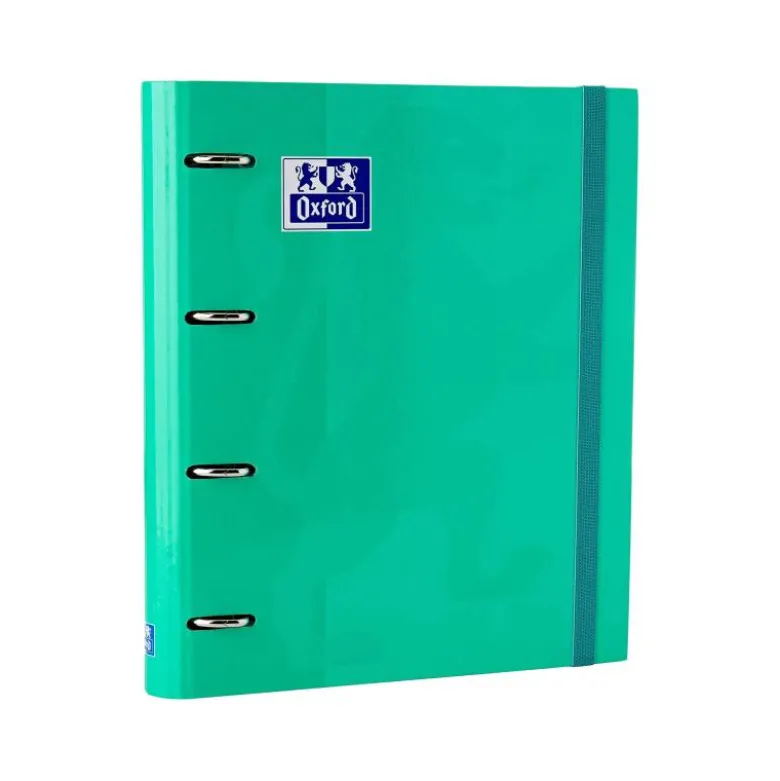 CARPETA ANILLAS OXFORD EUROPEANBINDER FOREST DIN A4+ CON RECAMBIO CUADRO 5MM