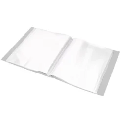 Carpeta Canguro Liderpapel DIN A4 poliporpileno 40 fundas color transparente