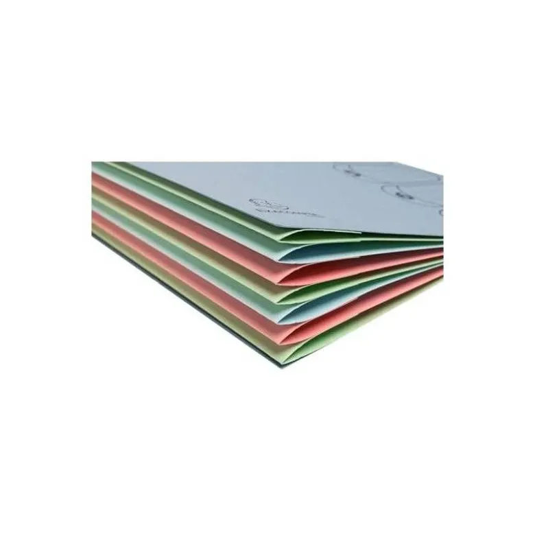 CARPETA CLASIFICADORA EXACOMPTA AUTENTIK 7 DEPARTAMENTOS DIN A4+ CARTON RECICLADO COLORES SURTIDOS