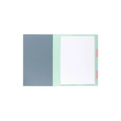 CARPETA CLASIFICADORA EXACOMPTA AUTENTIK 7 DEPARTAMENTOS DIN A4+ CARTON RECICLADO COLORES SURTIDOS