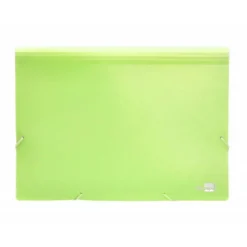 Carpeta clasificadora fuelle Liderpapel DIN A4 poliporpileno 13 departamentos color amarillo