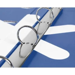 CARPETA CON RECAMBIO 4 ANILLAS 25MM LIDERPAPEL ANTARTIK DIN A4 COLOR AZUL CARTON FORRADO