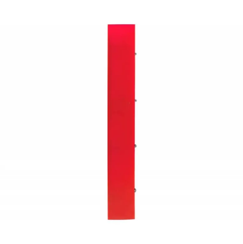 CARPETA CON RECAMBIO 4/40 MM LIDERPAPEL DIN A4 CUADRO 5MM COLOR ROJO POLIPROPILENO