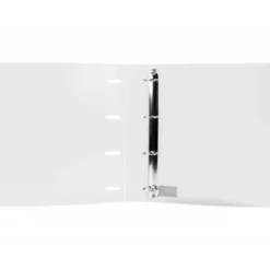 CARPETA CON RECAMBIO 4/40 MM LIDERPAPEL DIN A4 CUADRO 5MM COLOR BLANCO POLIPROPILENO