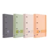CARPETA CON RECAMBIO OXFORD EUROPEANBINDER BOREAL DIN A4+ 4 ANILLAS 35 MM RECAMBIO 100 HOJAS CUADRO 5 MM COLORES