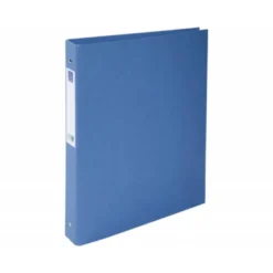 CARPETA DE 4 ANILLAS 30 MM EXACOMPTA DIN A4 COLOR AZUL CARTON FORRADO