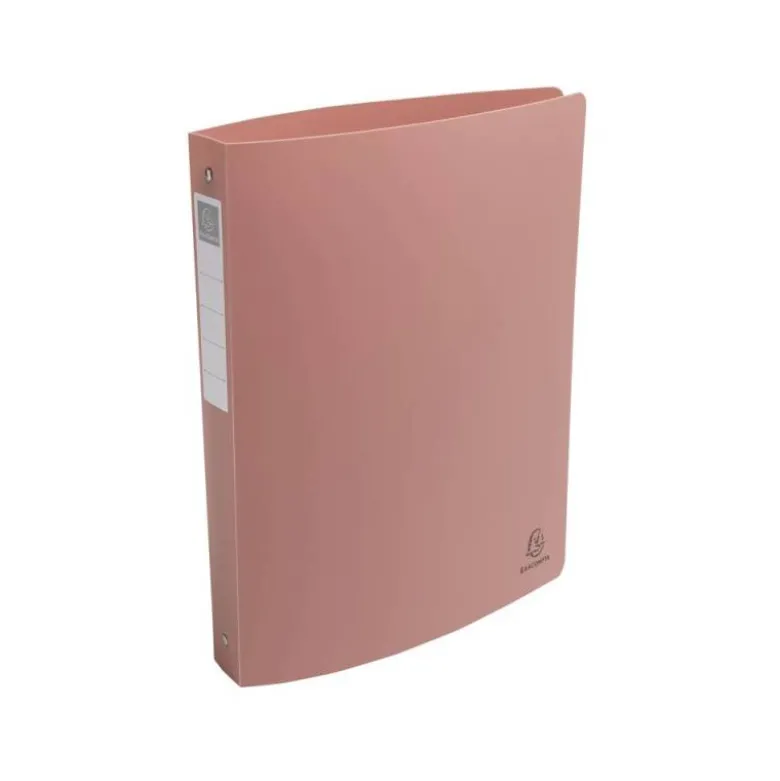 CARPETA DE 4 ANILLAS 30 MM EXACOMPTA SKANDI DIN A4+ POLIPROPILENO RECICLADO COLORES SURTIDOS
