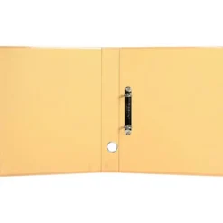CARPETA DE 2 ANILLAS 25 MM MIXTAS LIDERPAPEL DIN A4 COLOR NARANJA CARTON FORRADO