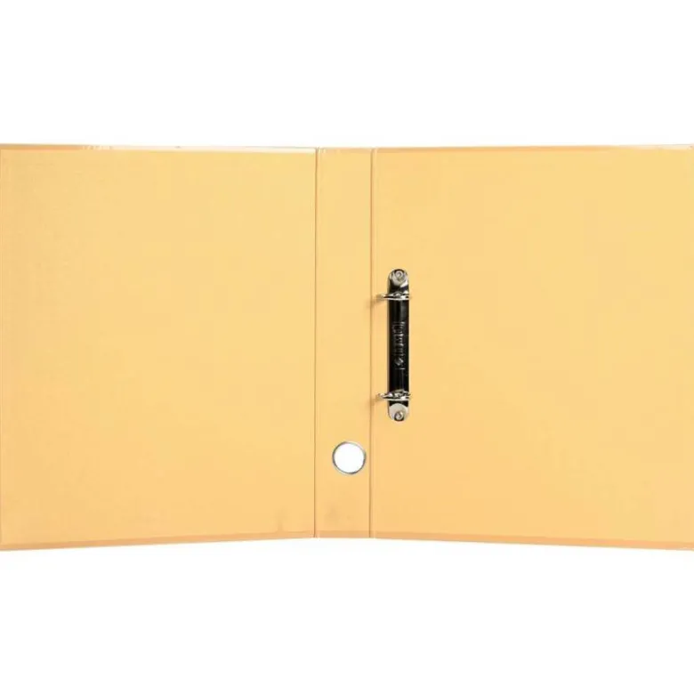 CARPETA DE 2 ANILLAS 25 MM MIXTAS LIDERPAPEL DIN A4 COLOR NARANJA CARTON FORRADO