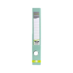 CARPETA DE 2 ANILLAS 25 MM MIXTAS LIDERPAPEL DIN A4 COLOR VERDE CARTON FORRADO