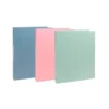 CARPETA DE 4 ANILLAS 30 MM REDONDAS EXACOMPTA AUTENTIK DIN A4+ CARTON RECICLADO FORRADO COLORES SURTIDOS
