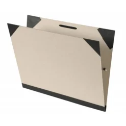 Carpeta de dibujo Canson Brut 61x81 cm Carton kraft con gomas Color gris