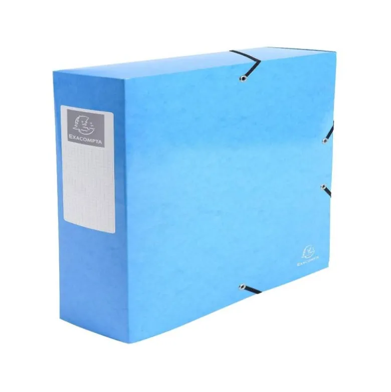 Carpeta de proyecto Exacompta gomas carton plastificado DIN A4 Colores Surtidos (No se puede elegir color)