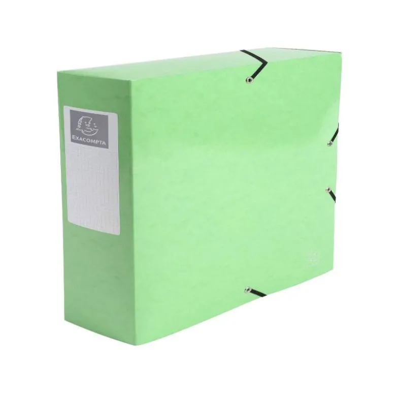 Carpeta de proyecto Exacompta gomas carton plastificado DIN A4 Colores Surtidos (No se puede elegir color)