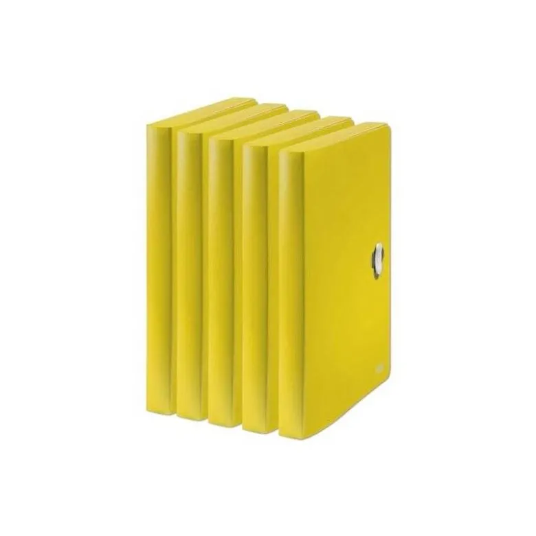 CARPETA DE PROYECTOS LEITZ RECYCLE DIN A4 POLIPROPILENO LOMO 38 MM AMARILLO