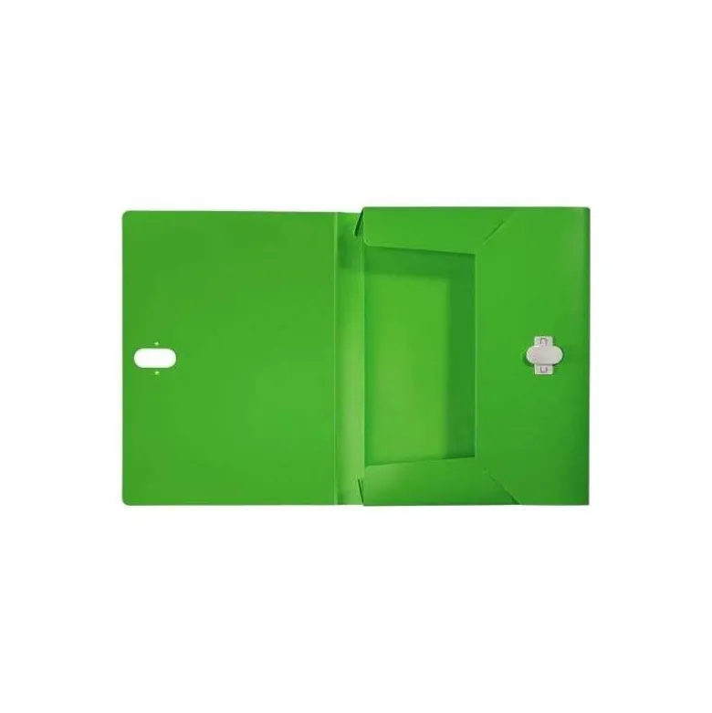 CARPETA DE PROYECTOS LEITZ RECYCLE DIN A4 POLIPROPILENO LOMO 38 MM VERDE