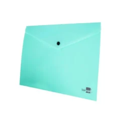 Carpeta dossier broche Liderpapel DIN A4 polipropileno 180 micras 50 hojas color verde