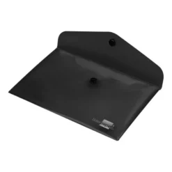 Carpeta dossier broche Liderpapel DIN A6 polipropileno 180 micras 50 hojas color negro