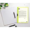 Carpeta dossier con pinza lateral Liderpapel 30 hojas Din A4 color amarillo