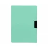Carpeta dossier con pinza lateral Liderpapel 30 hojas Din A4 color verde