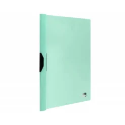 Carpeta dossier con pinza lateral Liderpapel 30 hojas Din A4 color verde