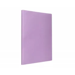 Carpeta escaparate Liderpapel DIN A4 10 fundas polipropileno color lila