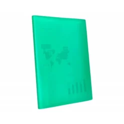 Carpeta escaparate Liderpapel DIN A4 10 fundas polipropileno color verde