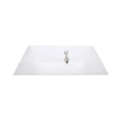 Carpeta Exacompta carton forrado blanca 2 anillas 30 mm
