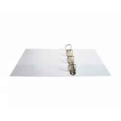 Carpeta Exacompta carton forrado blanca 4 anillas 60 mm
