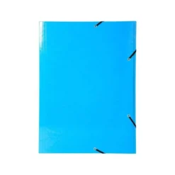 CARPETA EXACOMPTA IDERAMA GOMAS CARTON 600 GR TRES SOLAPAS DIN A3 COLORES SURTIDOS