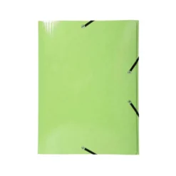 CARPETA EXACOMPTA IDERAMA GOMAS CARTON 600 GR TRES SOLAPAS DIN A3 COLORES SURTIDOS