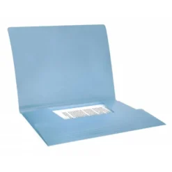 Carpeta gomas con solapa Liderpapel DIN A4 polipropileno 400 micras 100 hojas color azul