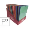 CARPETA GOMAS SOLAPAS SARO CARTON FOLIO COLORES SURTIDOS " NO SE PEUDEN ELEGIR"
