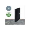 CARPETA LEITZ RECYCLE CLASIFICADOR FUELLE POLIPROPILENO 5+1 COMPARTIMENTOS DIN A4 NEGRO