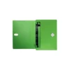 CARPETA LEITZ RECYCLE CLASIFICADOR FUELLE POLIPROPILENO 5+1 COMPARTIMENTOS DIN A4 VERDE