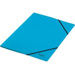 CARPETA LEITZ RECYCLE GOMAS DIN A4 CARTON RECICLABLE 100% AZUL