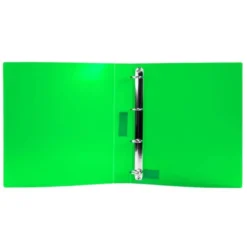 Carpeta Liderpapel 4 anillas polipropileno DIN A4 25mm color verde