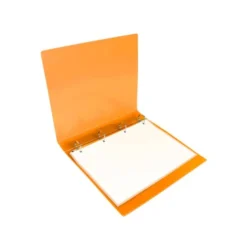Carpeta Liderpapel 4 anillas polipropileno DIN A4 25mm color naranja