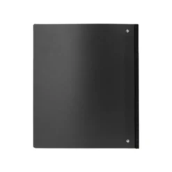 CARPETA LIDERPAPEL 4 ANILLAS REDONDAS 25 MM POLIPROPILENO DIN A4 ULTRA COMPACTA CON LOMO EXTENSIBLE 4 CM NEGRO