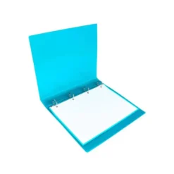 Carpeta Liderpapel 4 anillas polipropileno DIN A4 25mm color azul