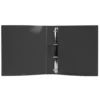 Carpeta Liderpapel 4 anillas polipropileno DIN A4 25mm color negro