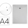 CARPETA LIDERPAPEL DOSSIER BROCHE POLIPROPILENO DIN A4 FORMATO VERTICAL CON FUELLE TRANSPARENTE