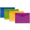 CARPETA LIDERPAPEL DOSSIER BROCHE POLIPROPILENO DIN A5 PACK DE 4 COLORES SURTIDOS