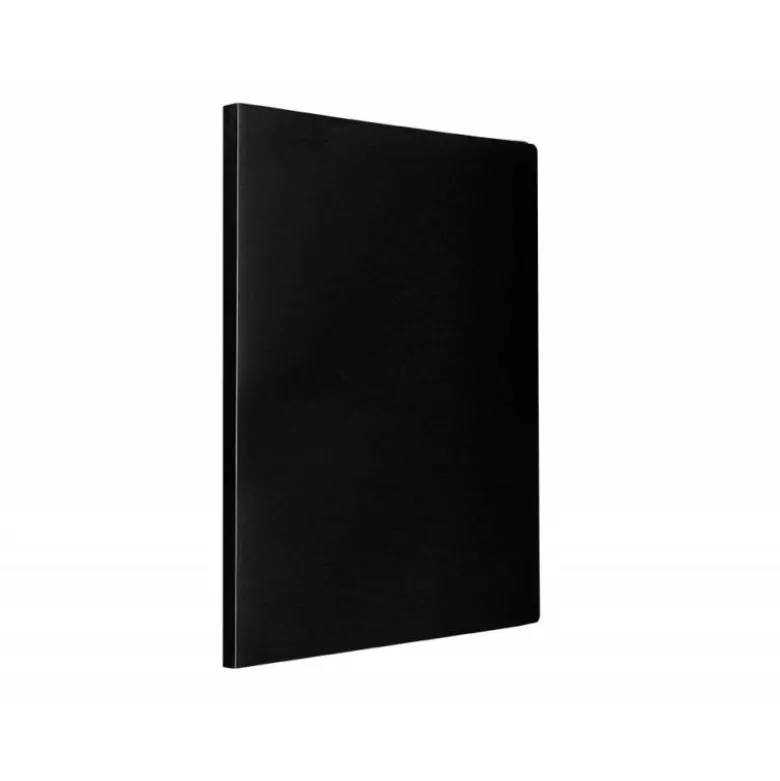 CARPETA LIDERPAPEL ESCAPARATE 40 FUNDAS POLIPROPILENO DIN A3 COLOR NEGRO OPACO