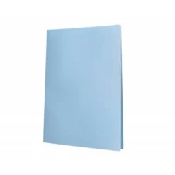 CARPETA LIDERPAPEL ESCAPARATE 80 FUNDAS POLIPROPILENO DIN A4 CELESTE OPACO
