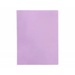 CARPETA LIDERPAPEL ESCAPARATE 80 FUNDAS POLIPROPILENO DIN A4 LAVANDA OPACO
