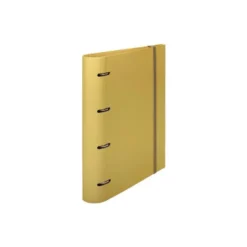 CARPETA PARDO 4 ANILLAS 35 MM CARTON COMPACTO DIN A4 RECAMBIO 120 H 90 GR EXPOSITOR 8 UNIDADES COLORES